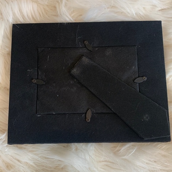 Black Cushioned Sequined Tabletop Picture Frame EUC - Picture 7 of 9